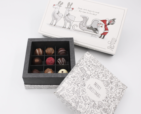 Pralinen Firmengeschenke mit Logo-12 Firmengeschenke, Pralinen, Scholadengeschenke, Geschenk für Kundne, Geschenk mit Logo, Firmengeschenk Weihnachten, Werbegeschenk