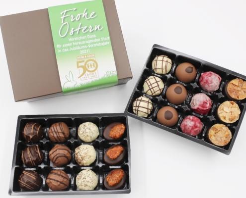 Pralinen Firmengeschenke mit Logo Firmengeschenke, Pralinen, Scholadengeschenke, Geschenk für Kundne, Geschenk mit Logo, Firmengeschenk Weihnachten, Werbegeschenk