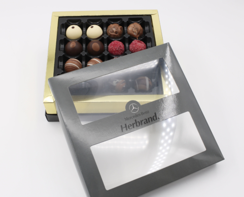 Pralinen Firmengeschenke mit Logo-9 Firmengeschenke, Pralinen, Scholadengeschenke, Geschenk für Kundne, Geschenk mit Logo, Firmengeschenk Weihnachten