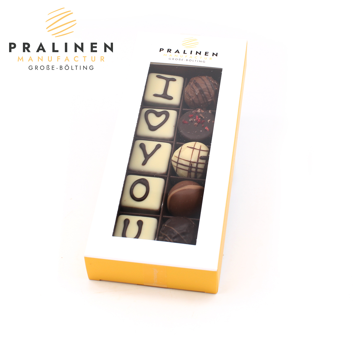 i-love-you Neu Geschenk Schokolade, Domoniosteine, Pralinen verschenken, Liebe geschenk, i love you pralinen