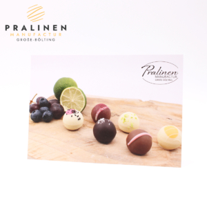 neutral Grußkarten Pralinenschachtel