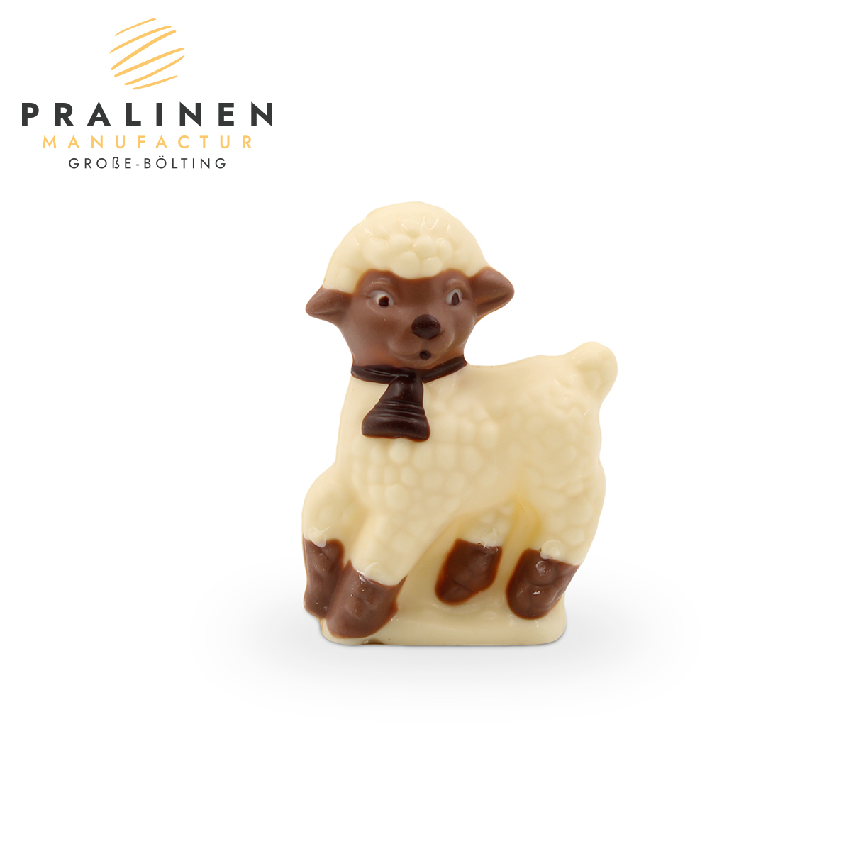 15121_Lämmchen Osterlamm aus Schokolade, lämmchen, schoko-lamm, oster-schokolade, ostergeschenk, schokohase, ostergeschenk, schokolade Ostern,