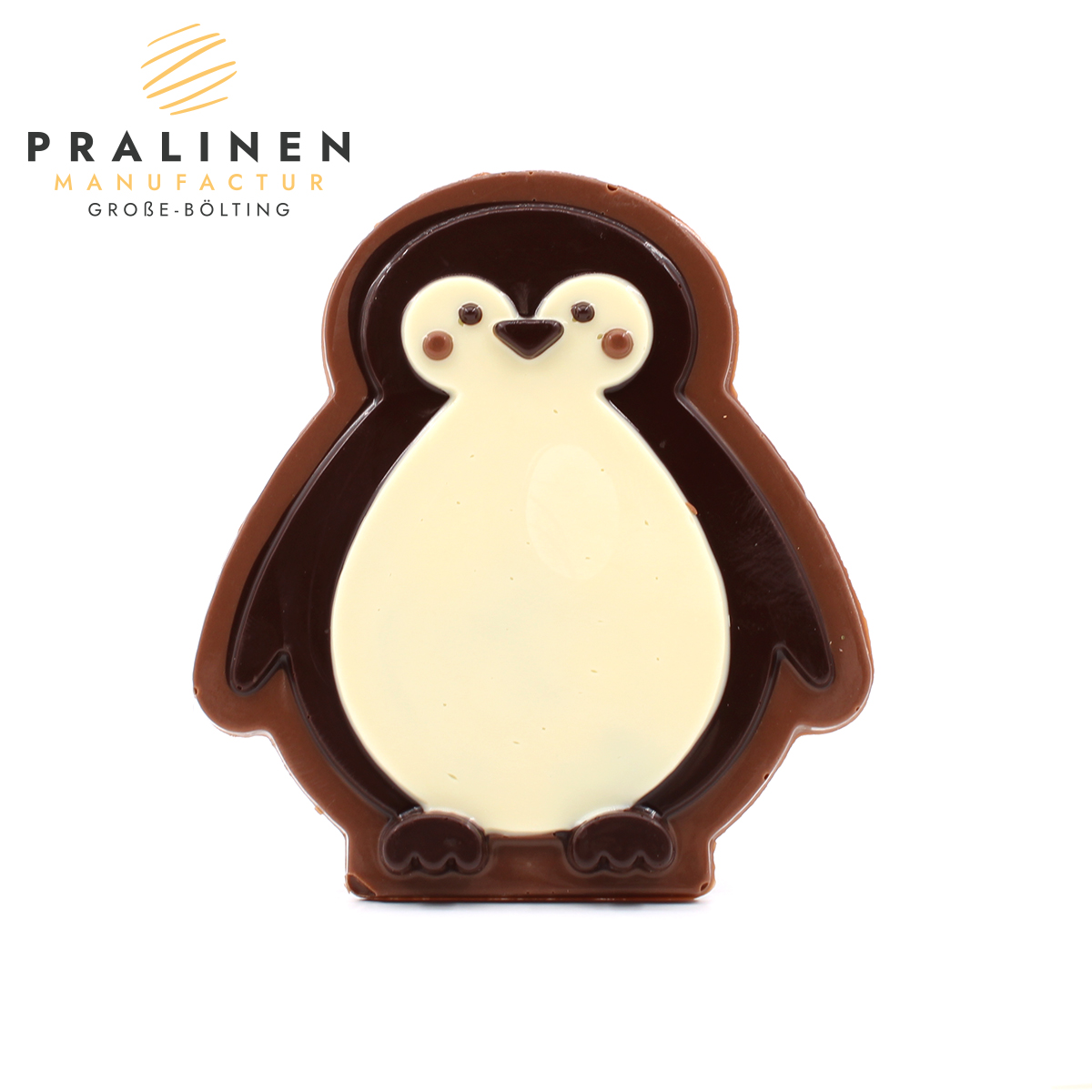 14608_Pinguin Paula Pinguin, Pinguinliebhaber, Geschenk aus Schokolade